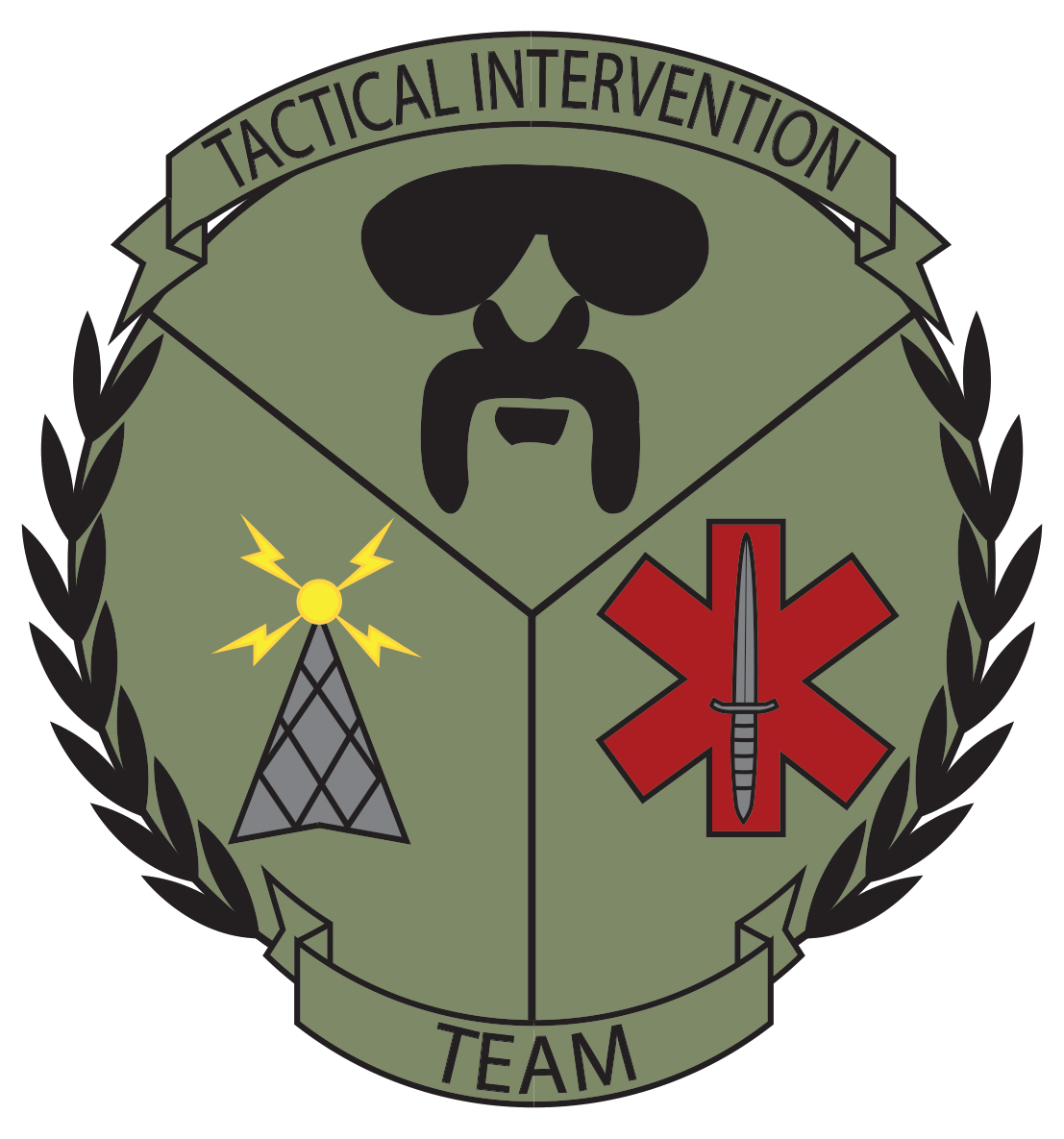 Tactical Intervention Team Banner